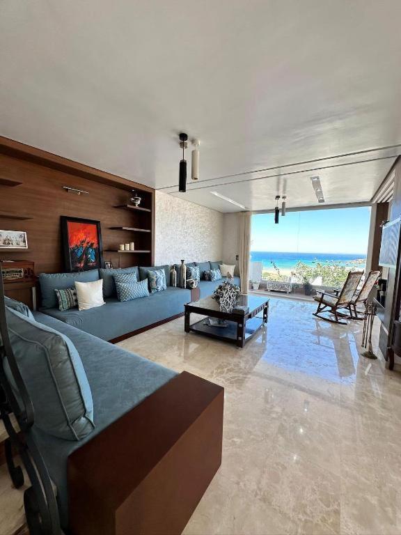 Villa Sable Vagues Une Oasis De Detente Au Bord De L Eau Tamraght ภายนอก รูปภาพ